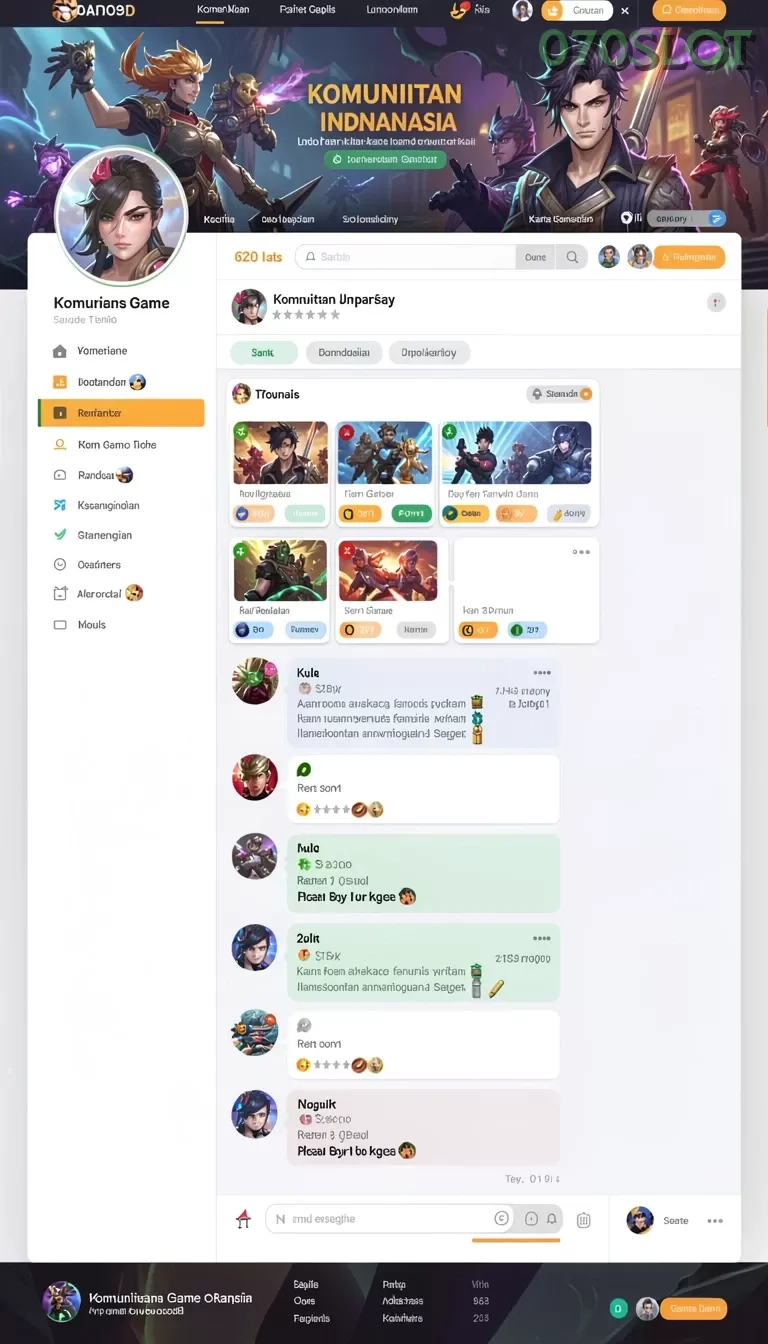 Cuplikan layar F32 — menu navigasi