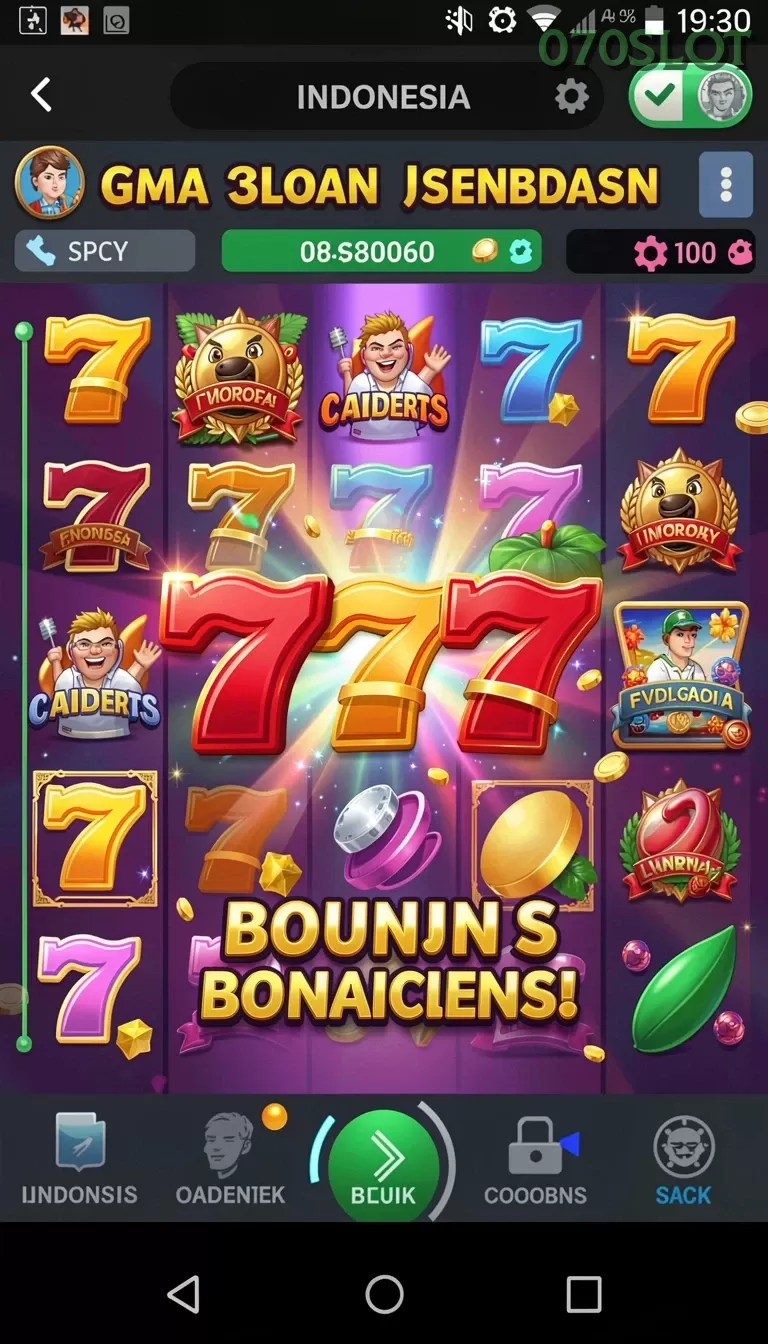 Cuplikan layar HOKIBONUS — aktivitas