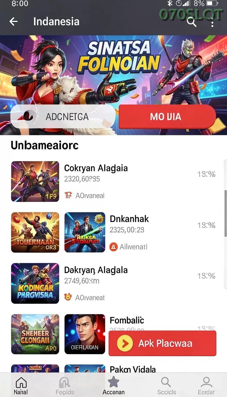 Cuplikan layar MLBB — halaman utama