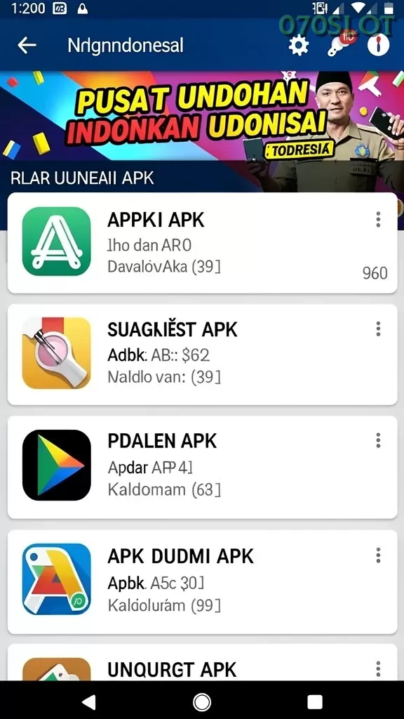 Cuplikan layar ZONAWD — pengaturan akun